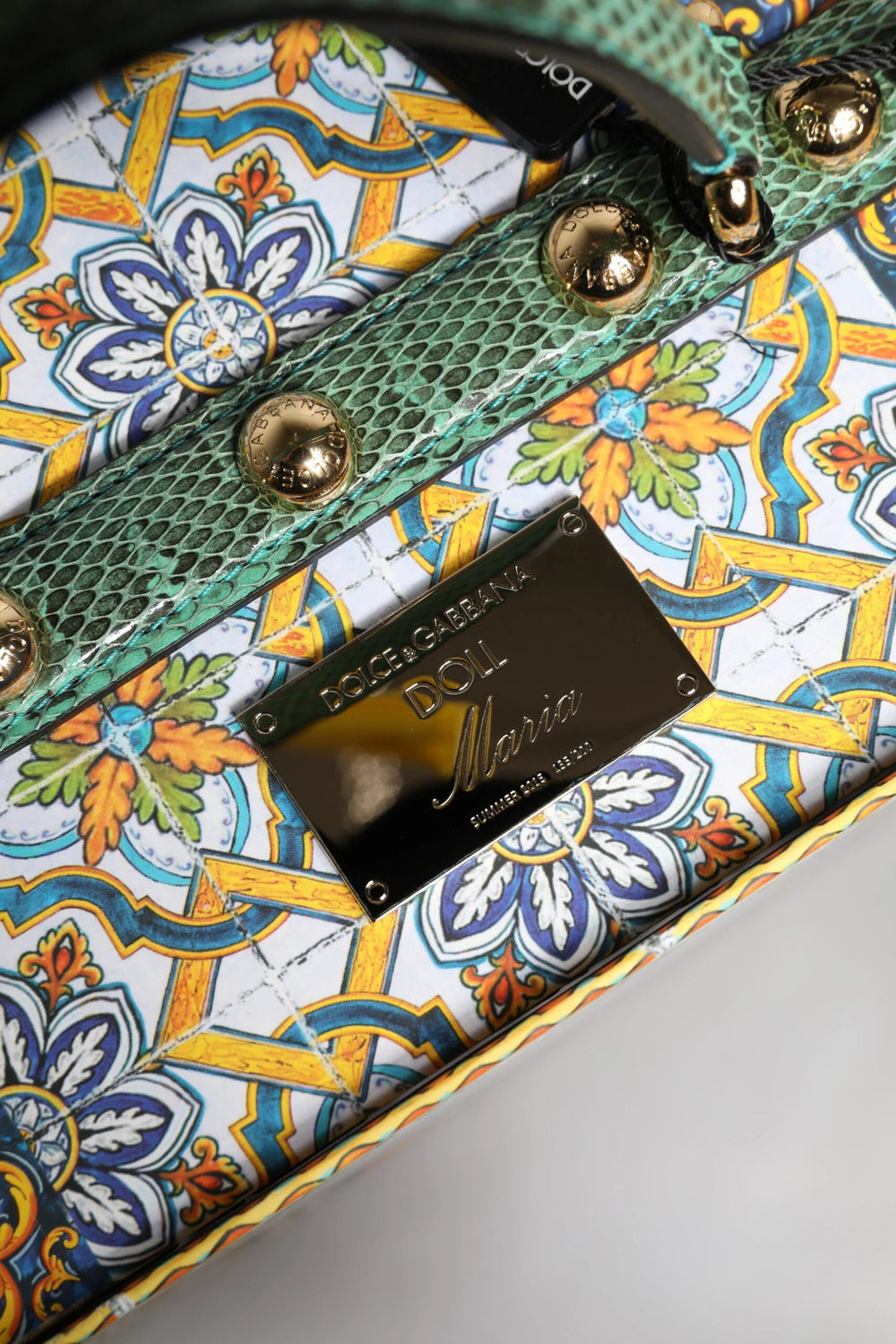 Dolce & Gabbana Black Dress Ceramic Porcelain Fashion Leather Sicily Dolls - Dollhouse Accessories