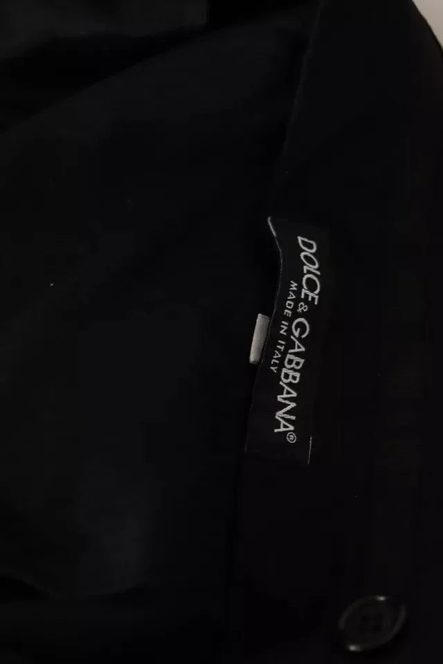 Dolce & Gabbana Black Dress Formal Skinny Pants - IT54 | XL - Trousers