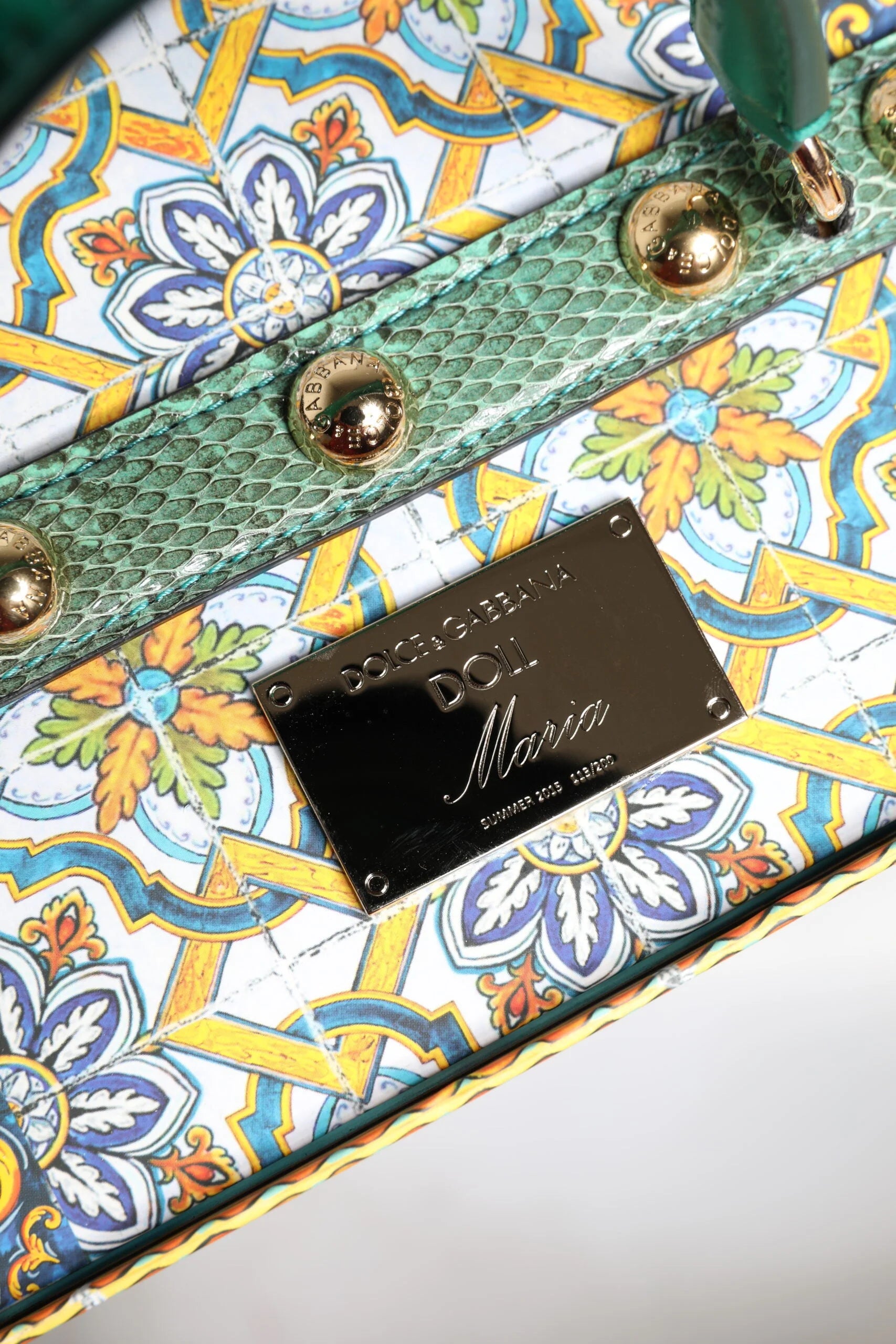 Dolce & Gabbana Zwarte Jurk MARIA Porselein Fashion Show Leer Sicily Dolls