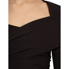Topuri fără mânecă elastice negre Dolce & Gabbana