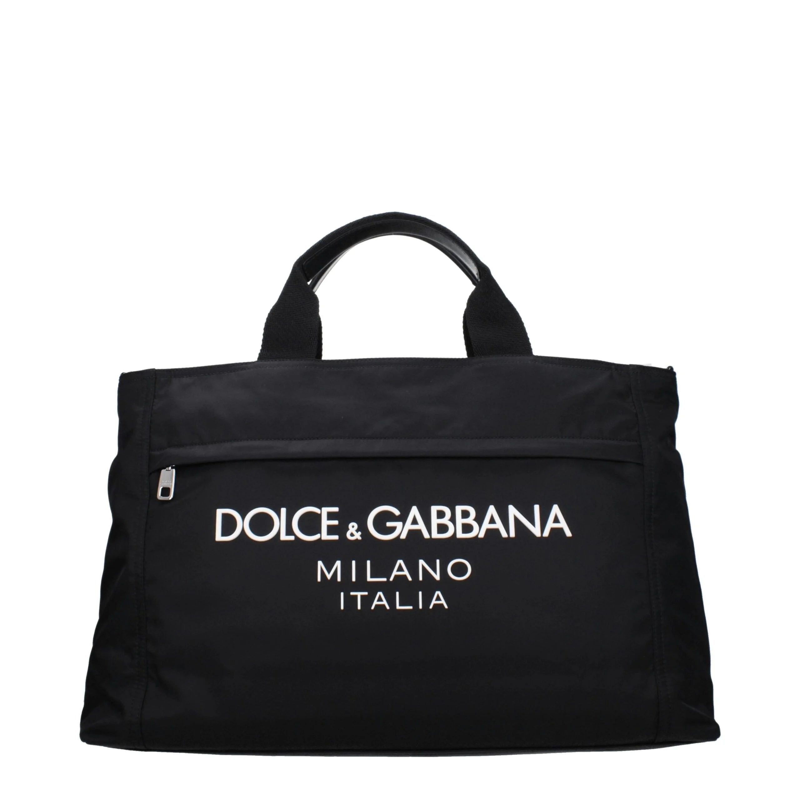 Dolce & Gabbana Black Fabric Luggage And Travel