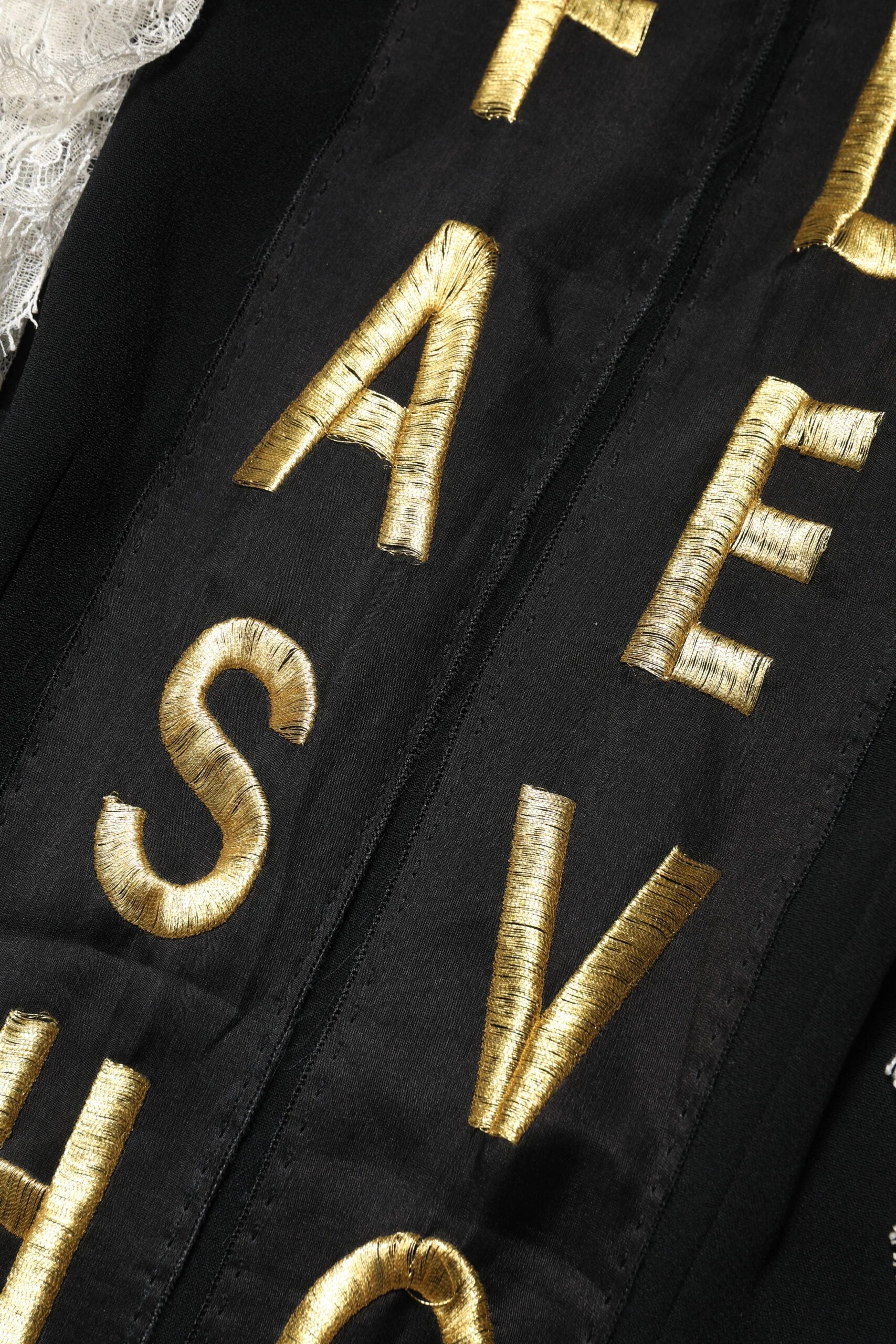 Dolce & Gabbana Black Fashion Devotion Embellish Mini Dress - Dresses