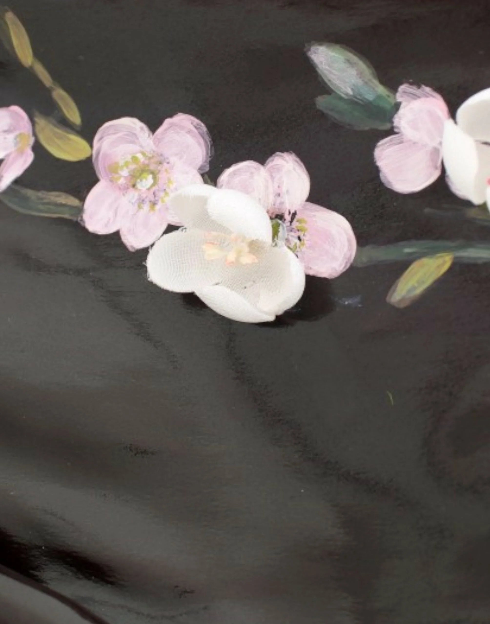 Dolce & Gabbana Black floral 3/4 Sleeve sheath dress - IT42|M - Dresses