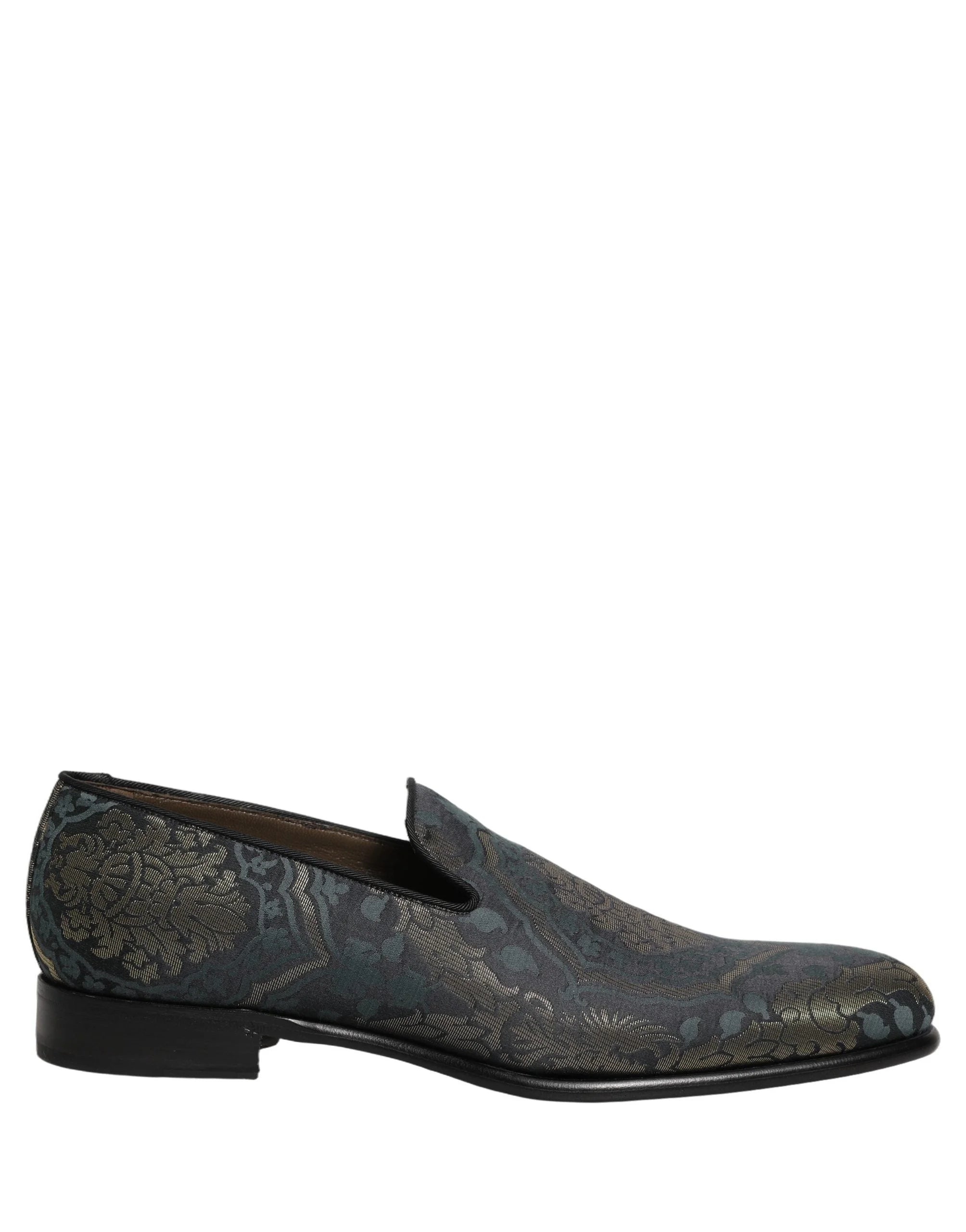 Zoolbeeld van Dolce & Gabbana-loafers met hoogwaardige leren zolen en ambachtelijk Italiaans vakmanschap.