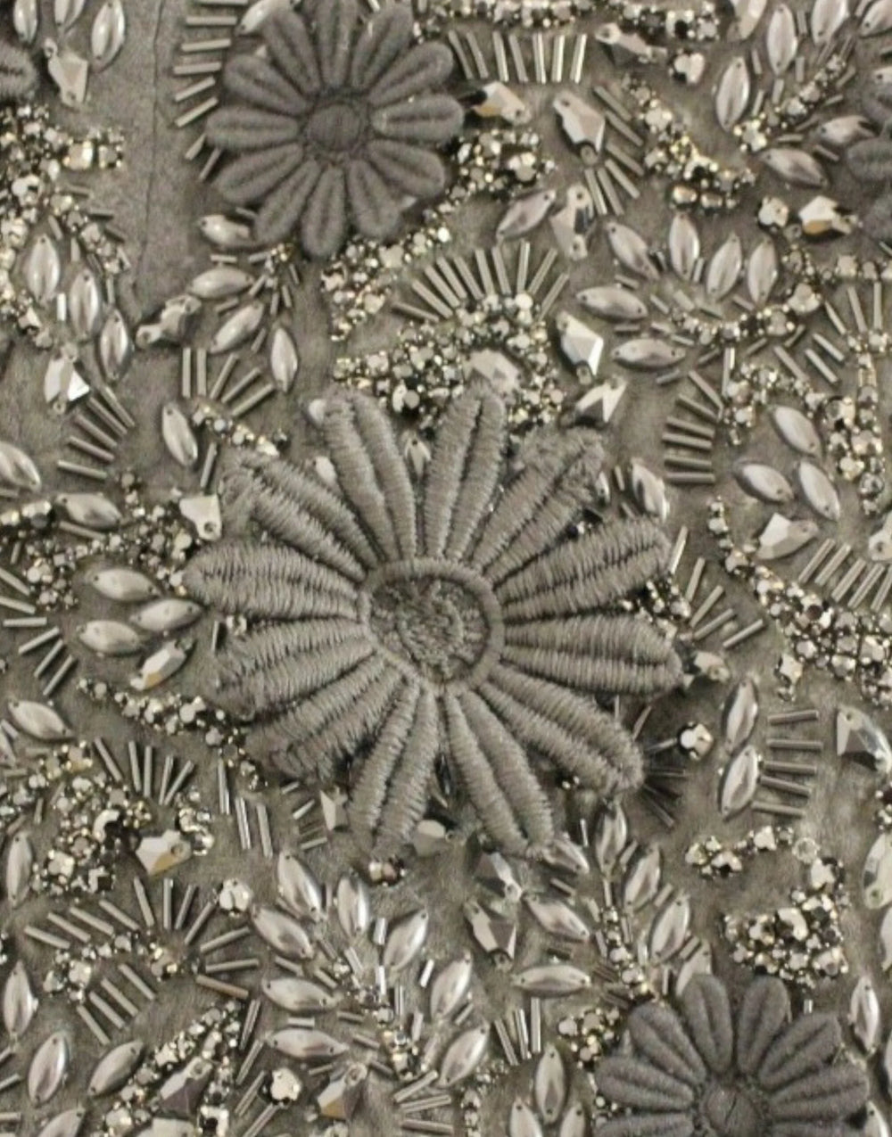 Dolce & Gabbana Black floral crystal embedded dress - IT40|S - Dresses