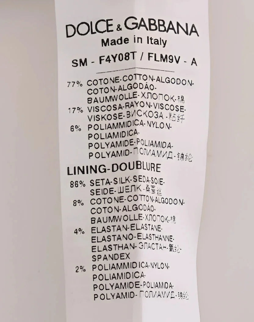 Dolce & Gabbana Black Floral Cutout Lace A-Line Skirt - IT36 | XS - Skirts