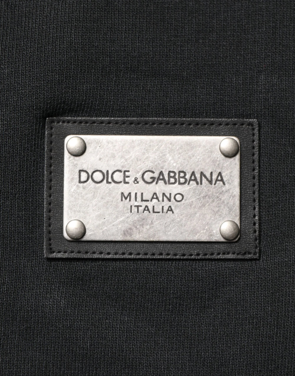 Dolce & Gabbana Black Full Zip Hooded Men Sweatshirt Sweater - IT52 | L
