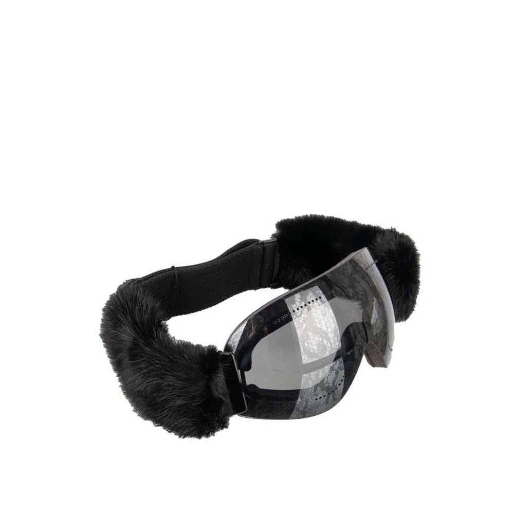 Dolce & Gabbana Black Fur Sunglasses