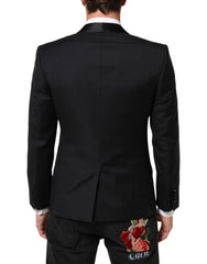 Dolce & Gabbana Black GOLD 1 Button Suit Jacket Men Blazer - IT48 | M - Sport Jackets