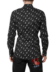 Dolce & Gabbana Black GOLD Instrument Embellished Shirt - Shirts