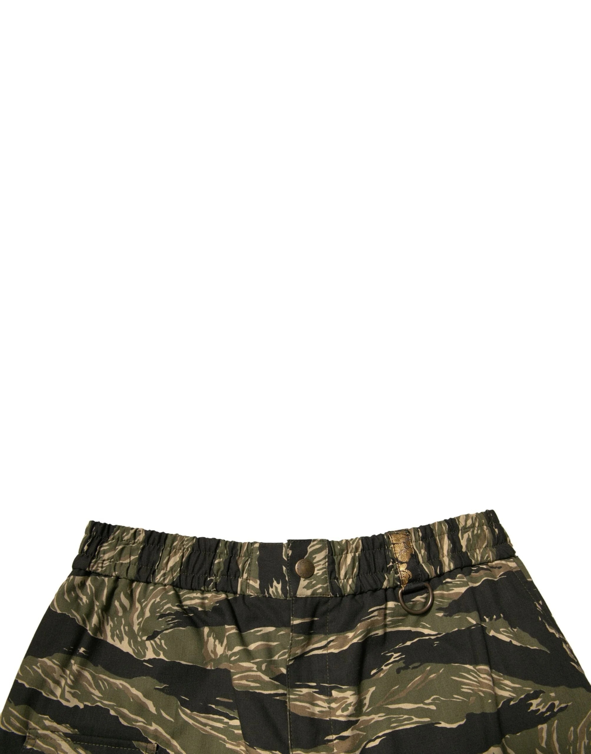 Dolce & Gabbana Black Gold Patterned Cotton Bermuda Shorts - IT50 | L - Bermudas