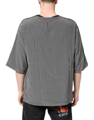 Dolce & Gabbana Black Graphic Print Short Sleeve T-shirt - T-Shirts