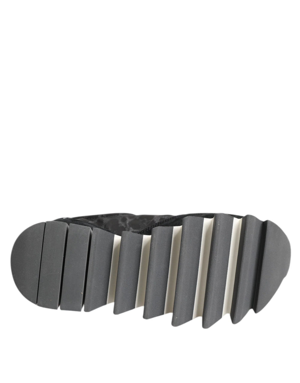 Dolce & Gabbana Black Gray Leopard Low Top Sneakers Shoes - EU36.5/US6