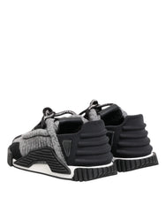 Oversigtsbillede af Dolce & Gabbana NS1 sneakers, der viser den intrikate snørelukning og den premium materiale-sammensætning.
