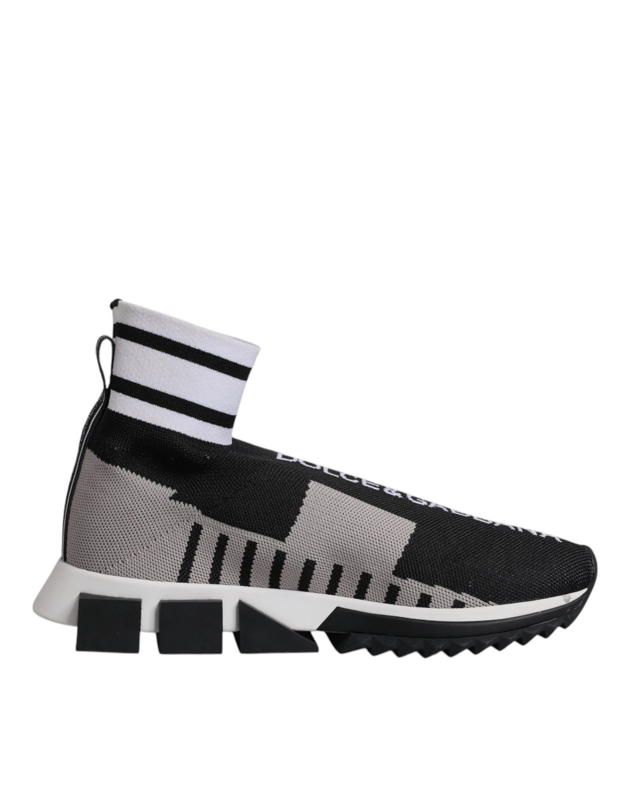 Inderside af Dolce & Gabbana Sorrento-sneakers, der viser den sømløse konstruktion og ergonomiske form.