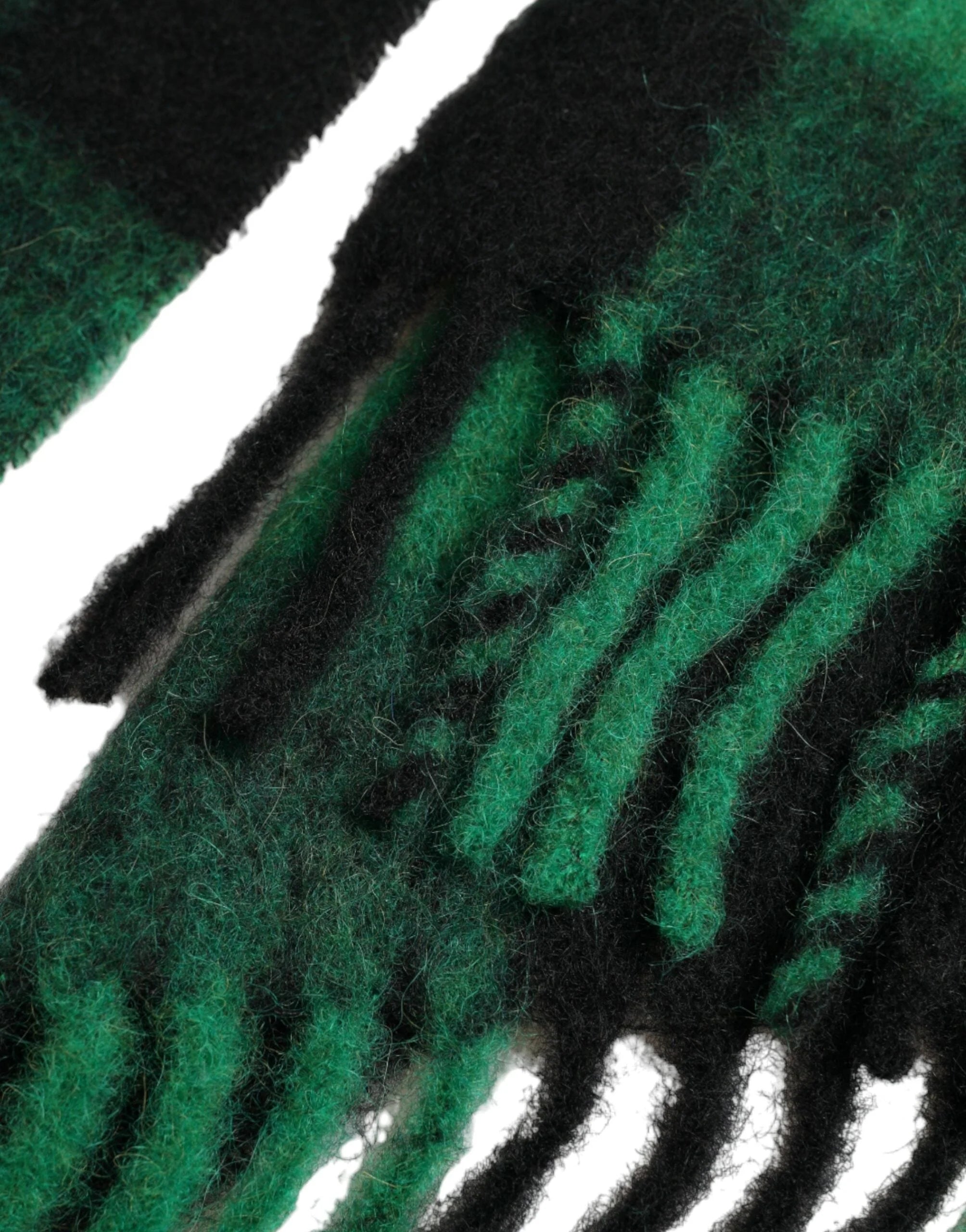 Dolce & Gabbana Black Green Buffalo Check Poncho Coat Jacket - IT40|S - Wrap Coats