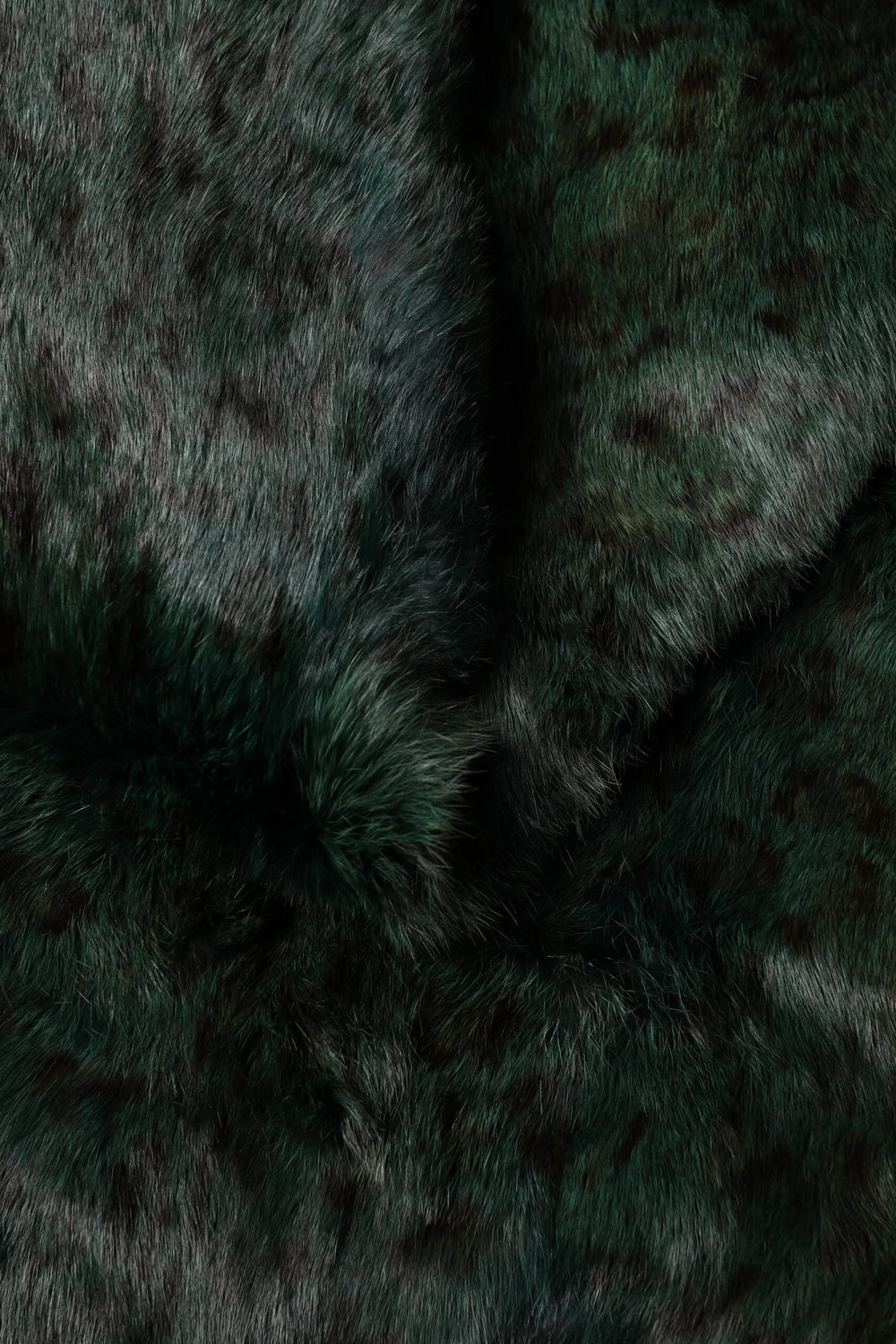 Dolce & Gabbana Black Green Stripe Fur Shawl Neck Wrap 180cm x49cm Scarf