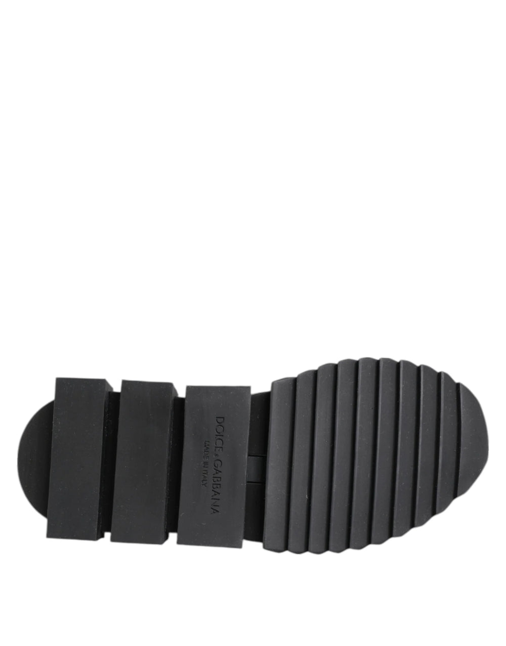 Dolce & Gabbana Black Grey Slip On Sorrento Sneakers Shoes - EU37/US6.5 - Sneakers