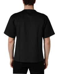 Dolce & Gabbana Musta Have Fun -viimeistely T-paita