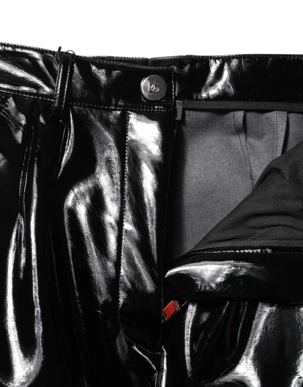 Dolce & Gabbana Black High Waist Cargo Bootcut Pants - IT40|S - Cargo Pants