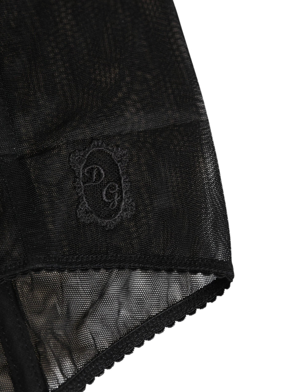 Dolce & Gabbana Black High Waist Mesh Sheer Shapewear Underwear - IT2 | S - High Waisted Briefs