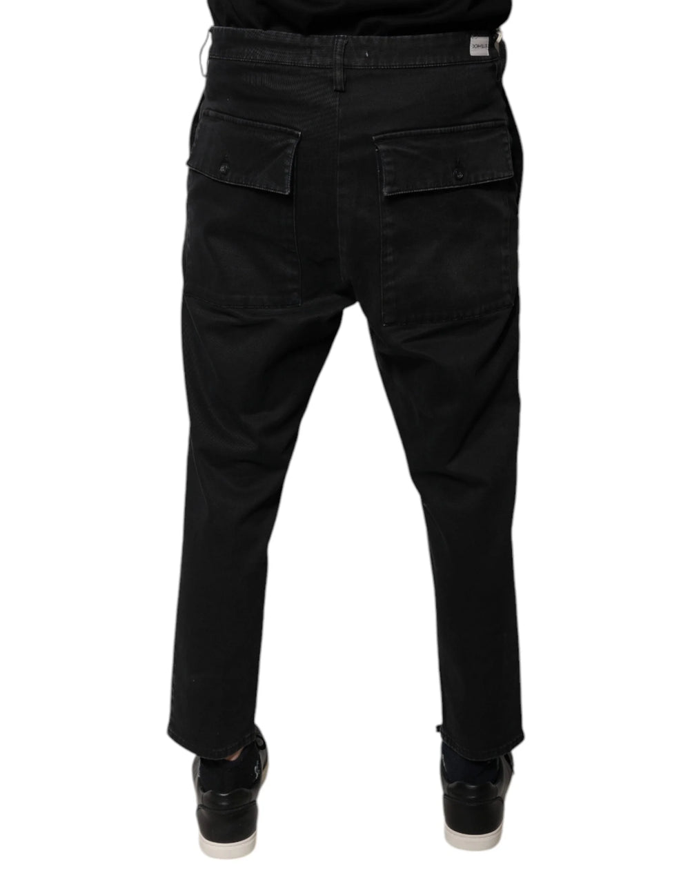 Dolce & Gabbana Black HOUSTON Men Cropped Denim Jeans - W33 - Jeans