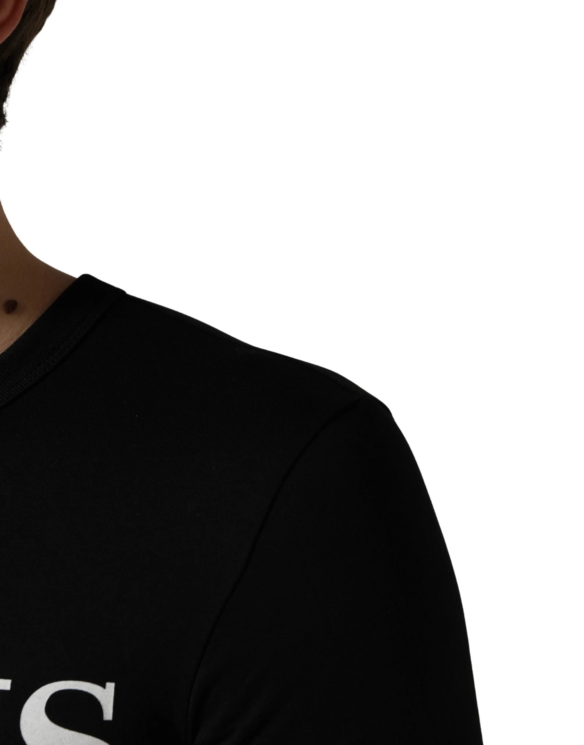 Dolce & Gabbana Black Italians Do It Better Camo Pocket Men T-shirt - IT42 | XS