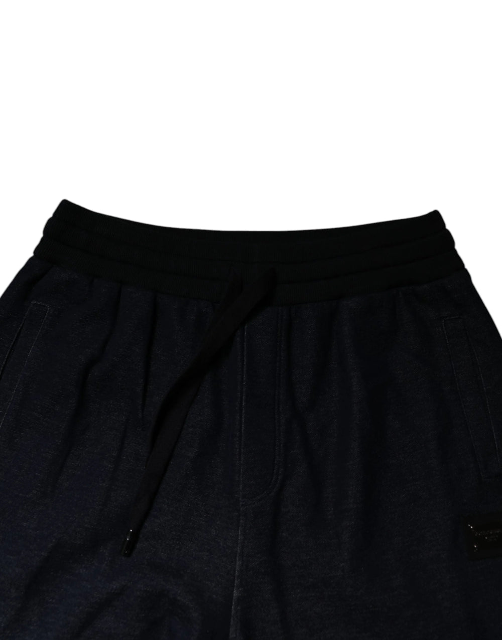 Dolce & Gabbana Black Jacquard Jogger Men Sweatpants Pants - Joggers