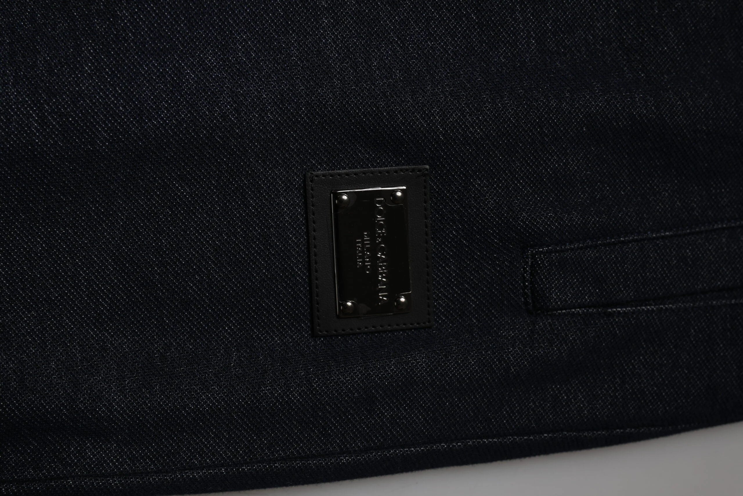 Dolce & Gabbana Black Jacquard Jogger Men Sweatpants Pants - Joggers