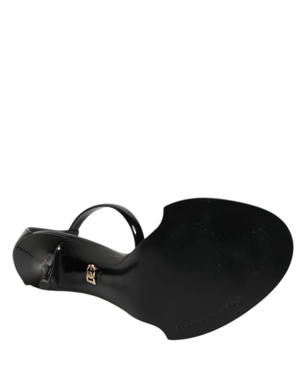 Dolce & Gabbana Black KEIRA Pearl Embellished Sandals Shoes - EU40.5/US10 - Sandals
