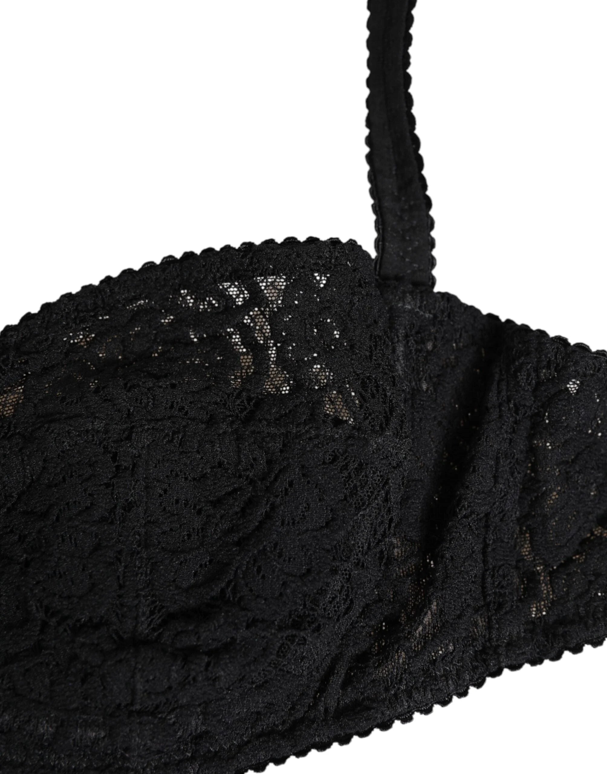 Dolce & Gabbana Black Lace Underwire Bra Lingerie Underwear - IT2 | S - Bras
