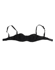 Dolce & Gabbana Black Lace Underwire Bra Lingerie Underwear - IT2 | S - Bras