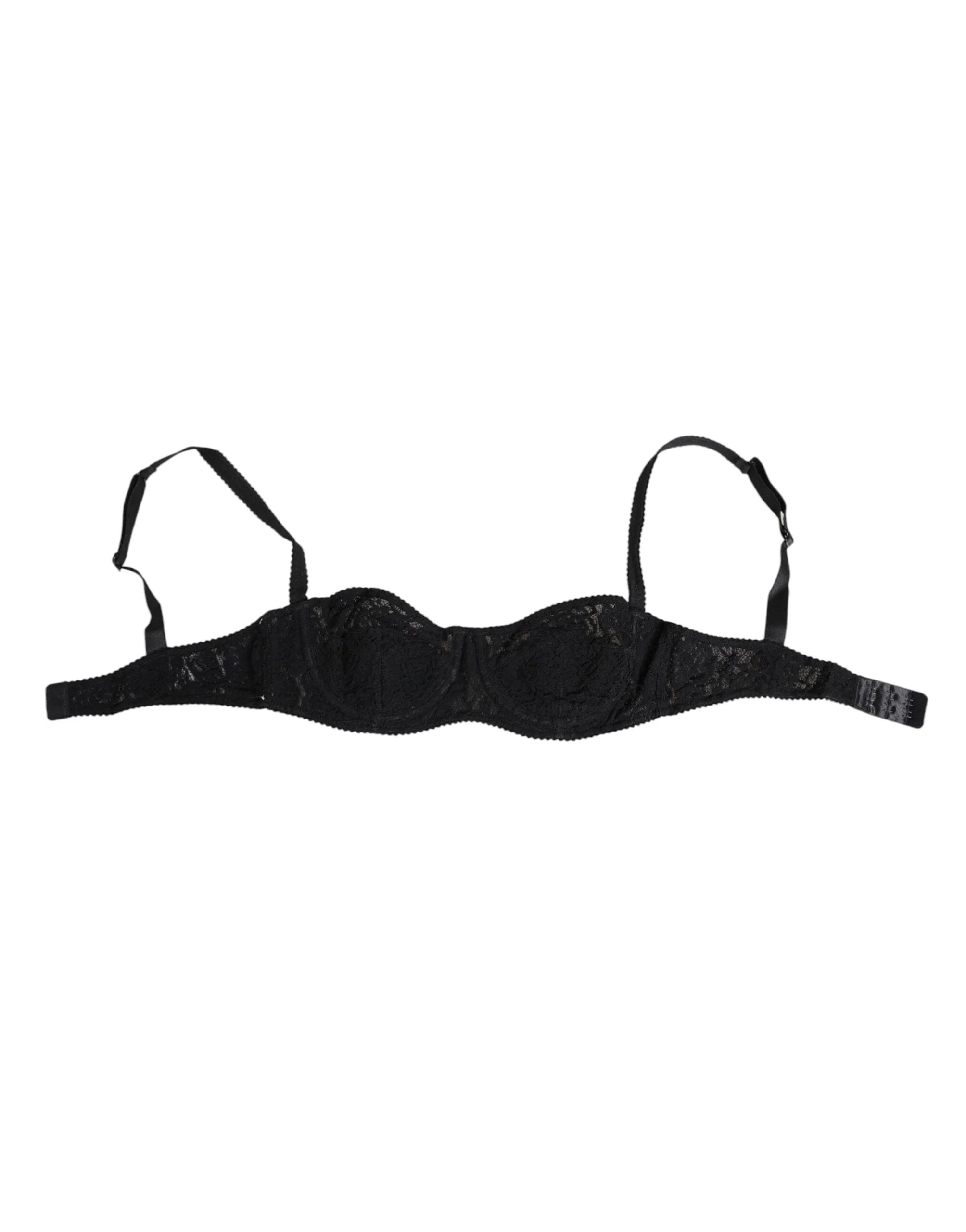 Dolce & Gabbana Black Lace Underwire Bra Lingerie Underwear - IT2 | S - Bras
