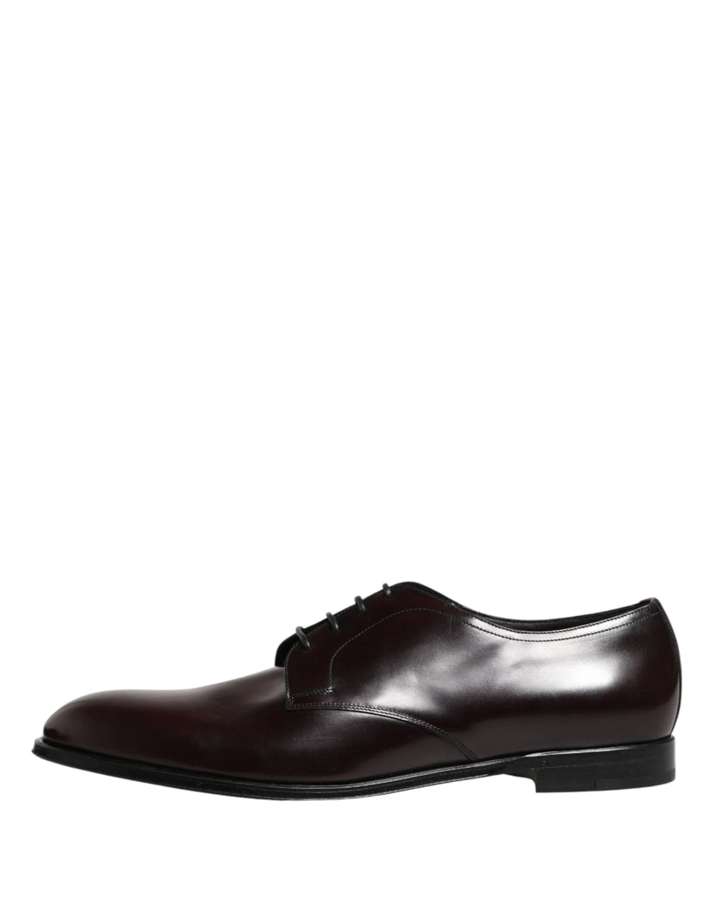Dolce & Gabbana Svarta Läder/Dress/Derby Skor Herr - EU49/US16