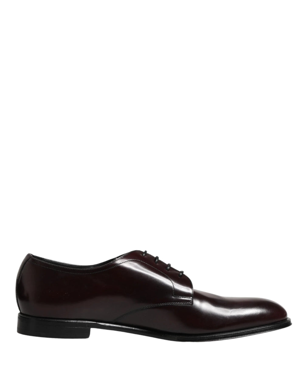 Dolce & Gabbana Svarta Läder/Dress/Derby Skor Herr - EU49/US16