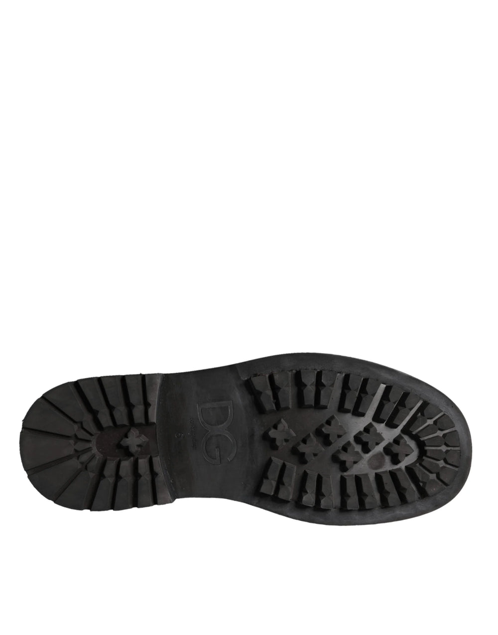 Dolce & Gabbana Black Lace Up Mid Calf Boots Men Shoes - EU40/US7 - Boots