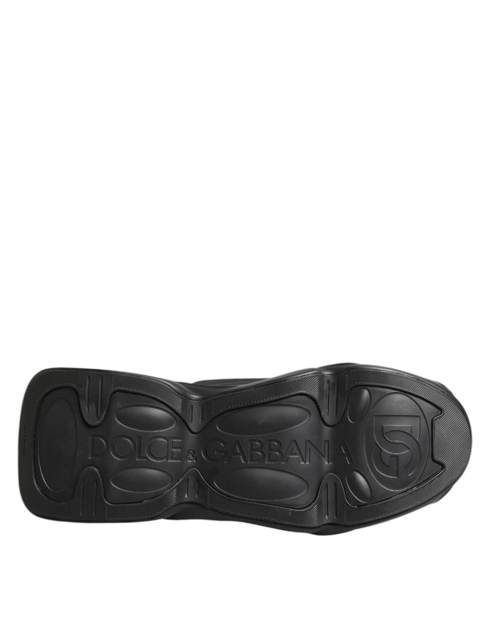 Dolce & Gabbana Black Lace Up Wave Low Top Men Sneaker Shoes - EU44/US11 - Sneakers