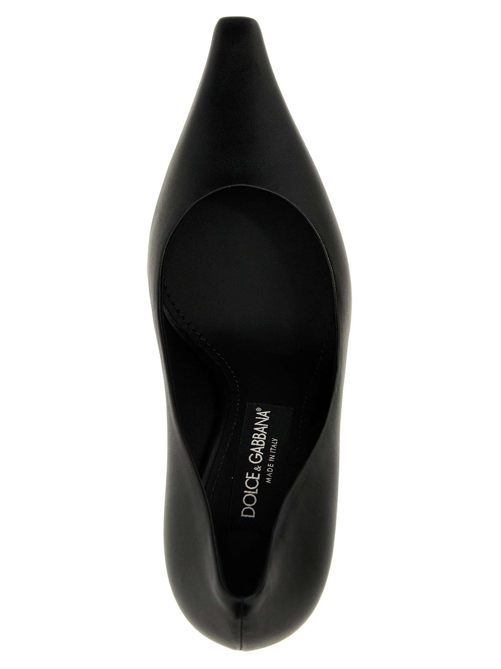 Dolce & Gabbana Black Lamb Leather High Heel Pumps - EU40/US10