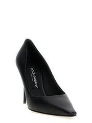 Dolce & Gabbana Black Lamb Leather High Heel Pumps - EU40/US10