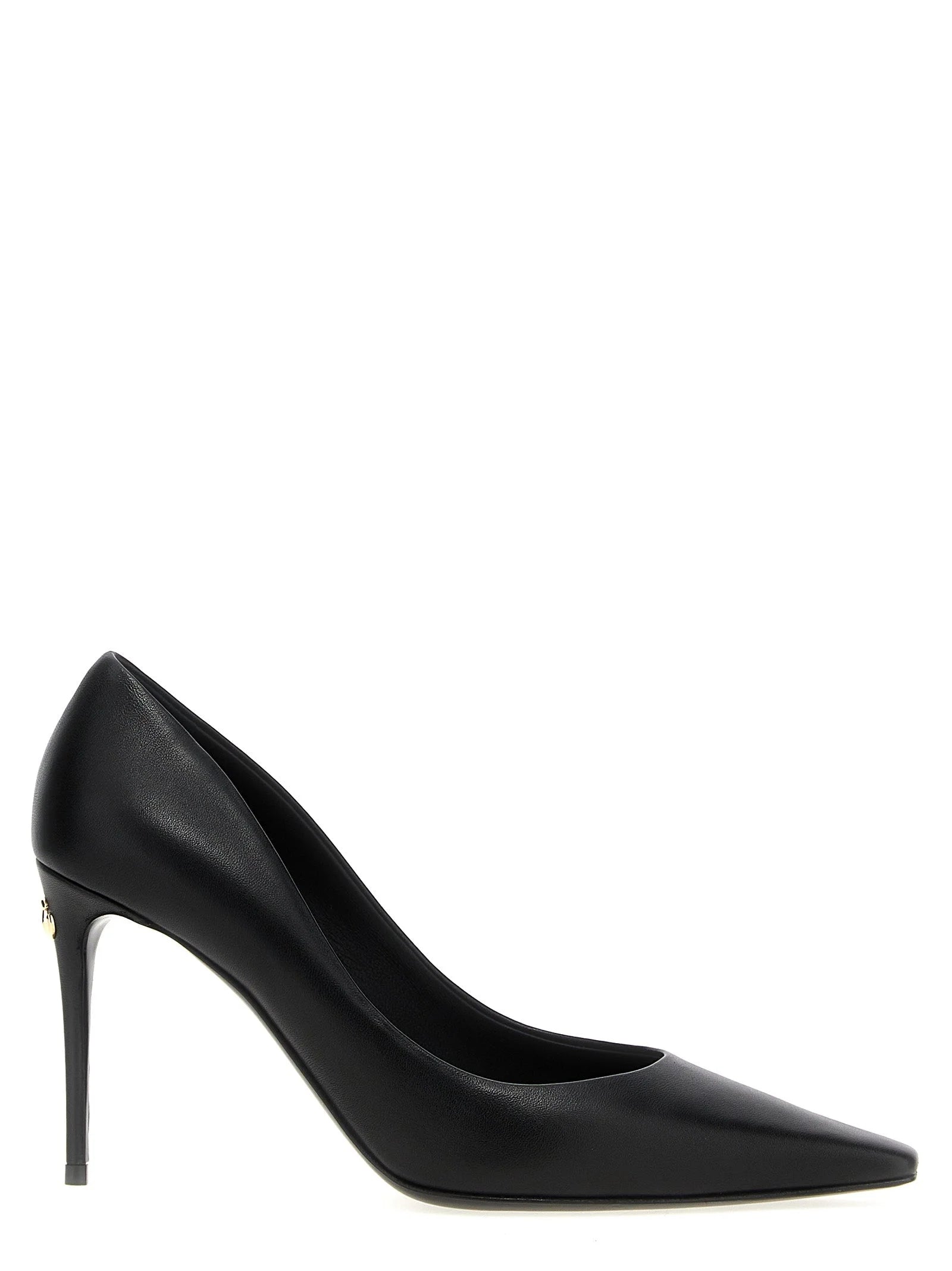 Dolce & Gabbana Black Lamb Leather High Heel Pumps - EU40/US10
