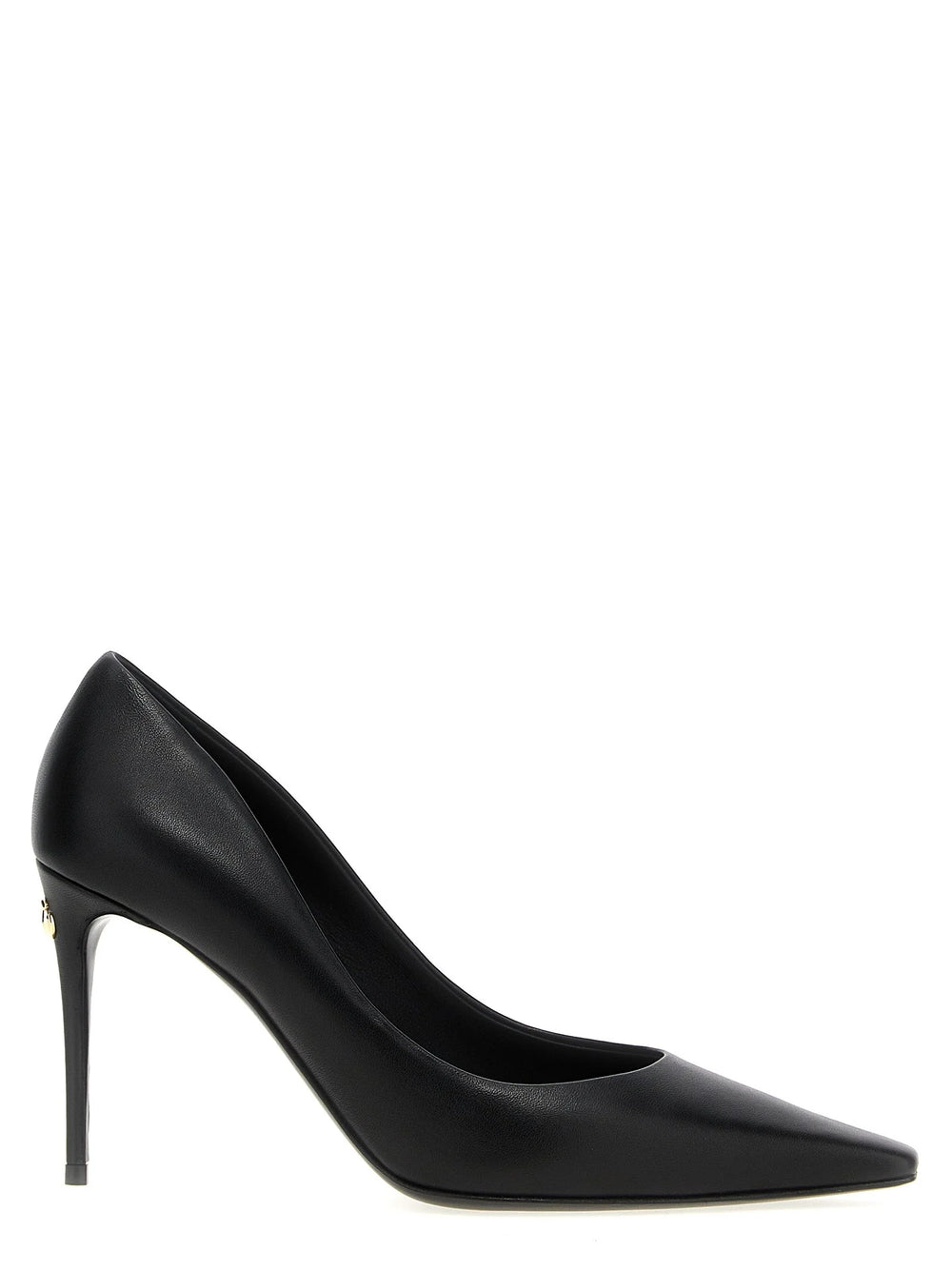 Dolce & Gabbana Black Lamb Leather High Heel Pumps - EU40/US10