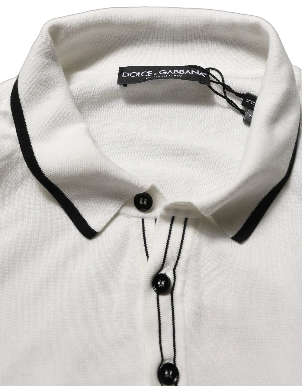 Dolce & Gabbana Black Leaf Print Silk Men Crew Neck T-shirt - IT48 | M