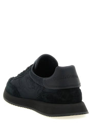 Dolce & Gabbana Black Leather Athletic Sneakers - EU41/US11