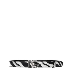 Dolce & Gabbana Black Leather Belts - 80 cm / 32 Inches