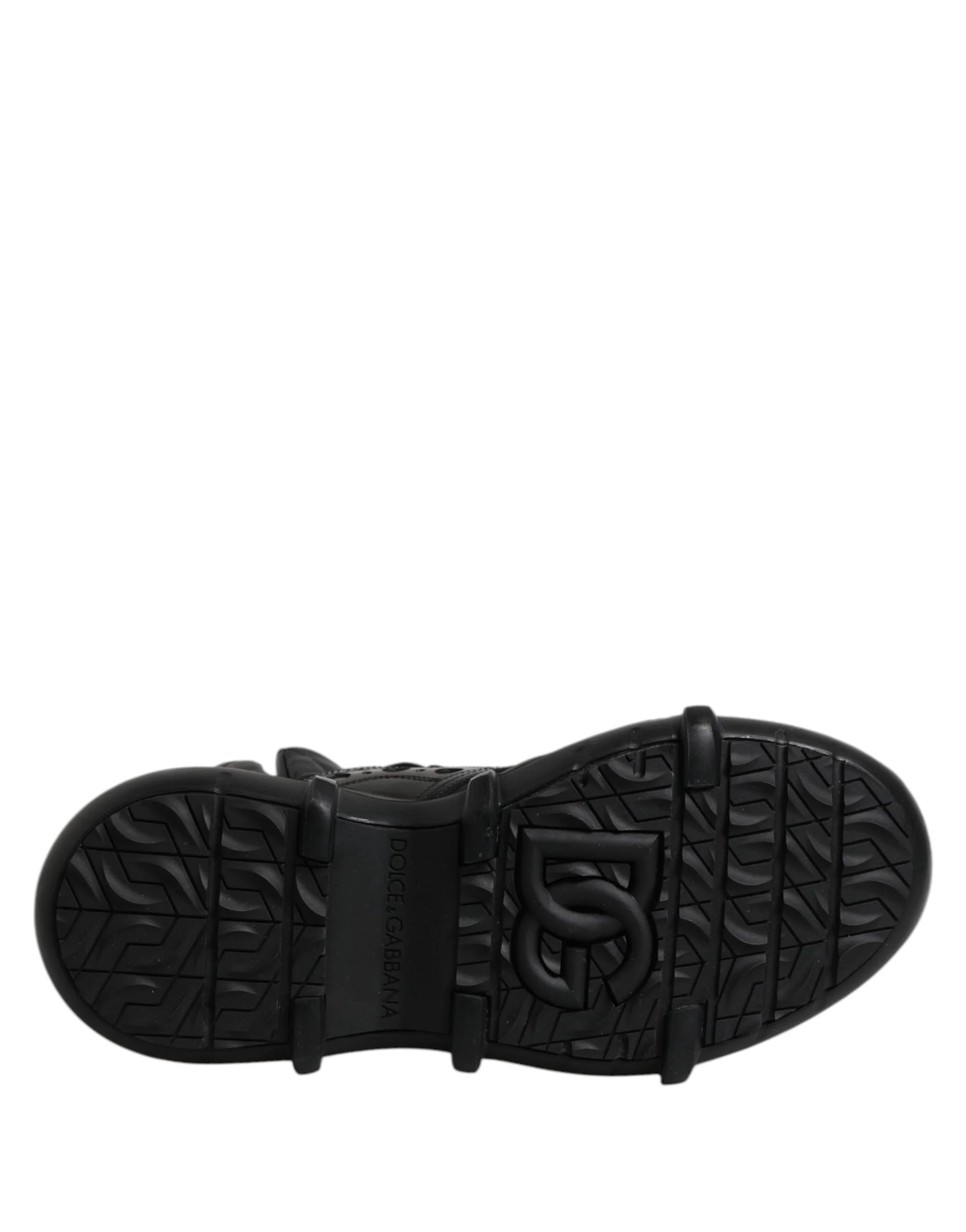 Dolce & Gabbana Black Leather Casual Mens Ankle Boots Shoes - EU40/US7