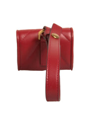 Dolce & Gabbana Black Leather Devotion Heart Strap Airpod Case - Headphone Carrying Cases