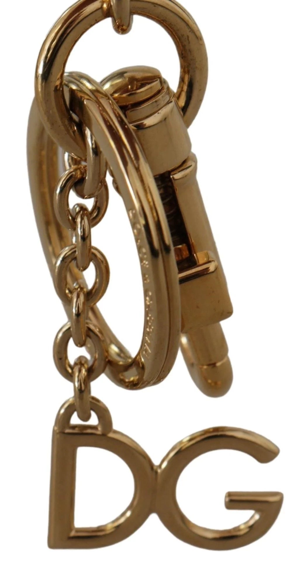 Dolce & Gabbana Black Leather #DGLovesLondon Keyring Cardholder Coin Case - Wallets