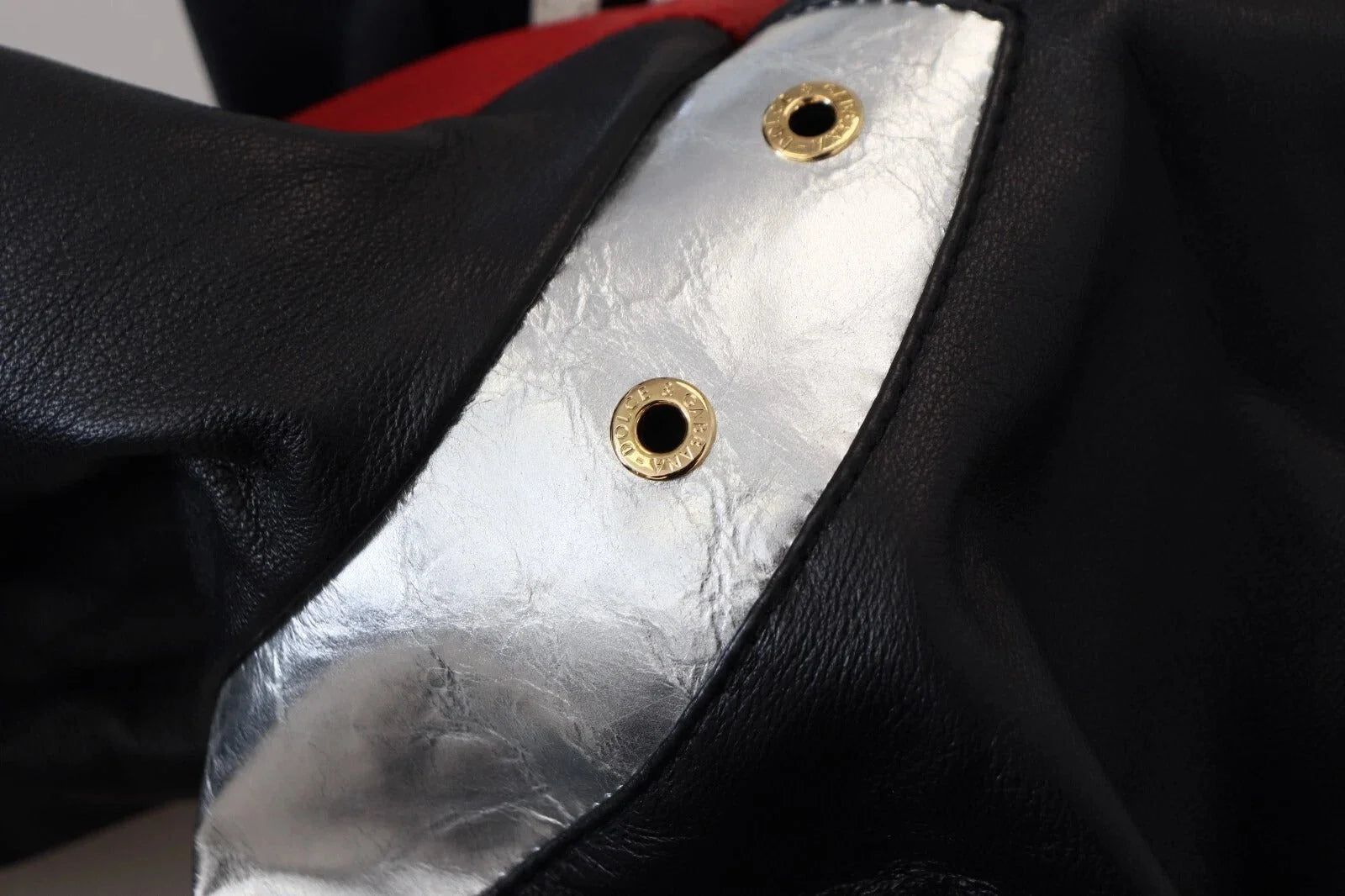 Dolce & Gabbana Black Leather Hooded Blouson Jacket - IT52 | L - Bomber Jackets