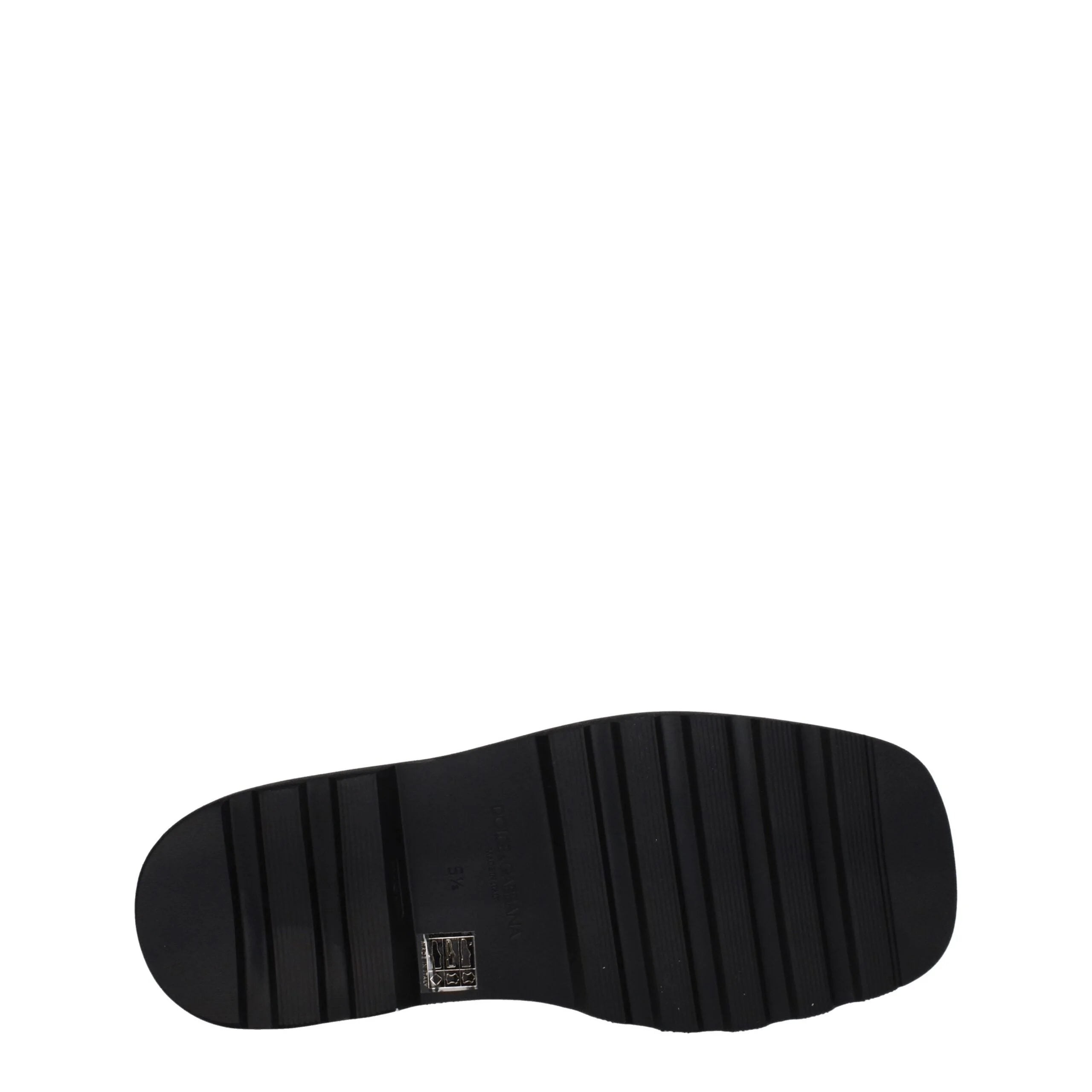 Dolce & Gabbana Black Leather Oxfords And Derbies