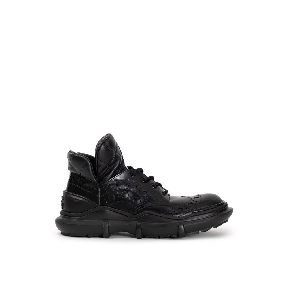 Dolce & Gabbana Black Leather Oxfords And Derby - EU42/US9 - Shoes